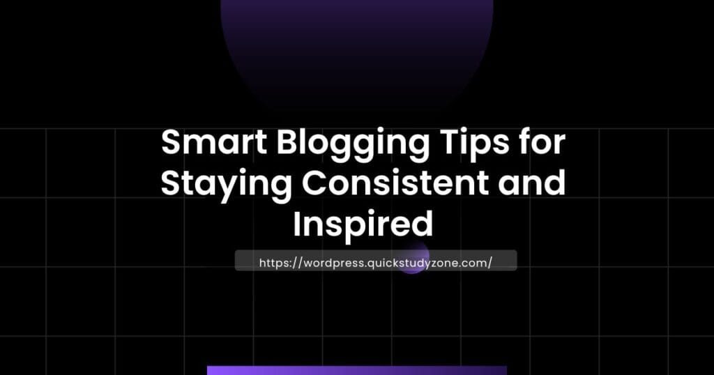 blogging tips