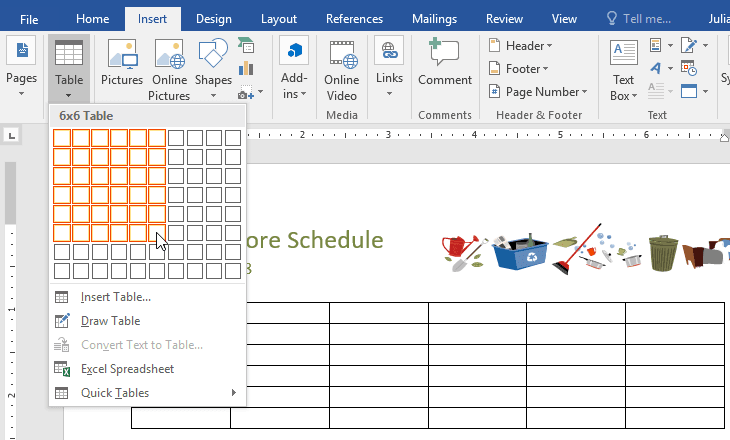 MS Word